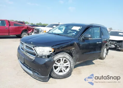 2013 Dodge Durango Crew z USA, uszkodzony, nr VIN 1C4RDJDG7DC674756